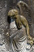 Bas-relief angel