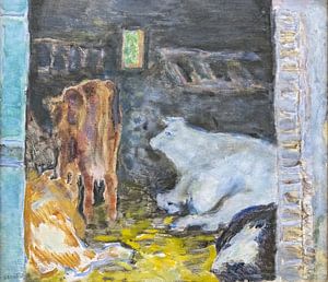 Kuhstall, Pierre Bonnard, 1912