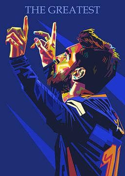 Lionel Messi De Grootste IV van Royyen Roy