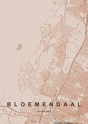 Lageplan von Bloemendaal