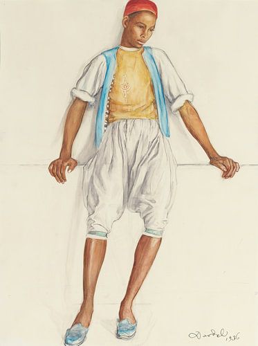 Nils Dardel - The Young Dandy (1936)