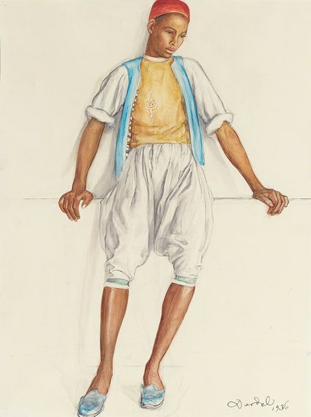 Nils Dardel - The Young Dandy (1936) by Peter Balan