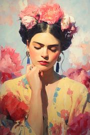 Floral Frida no. 4 by Studio BB