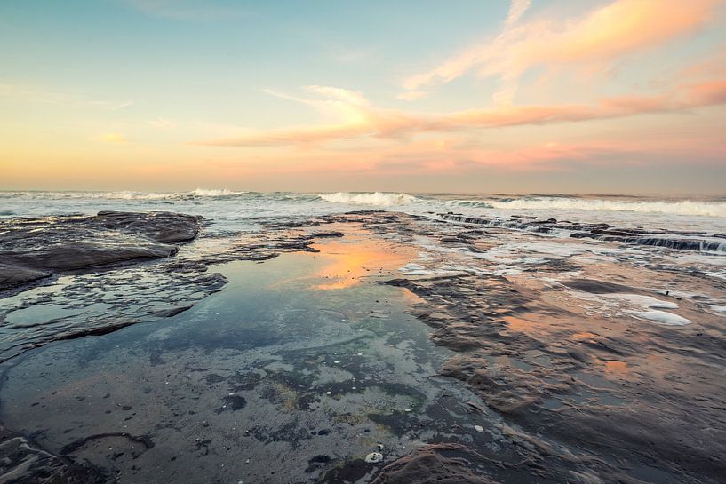 Tidepool Reflections - La Jolla Coast by Joseph S Giacalone Photography