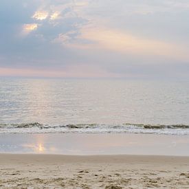 Sonnenuntergang Katwijk aan Zee von Lisenka l' Ami Fotografie