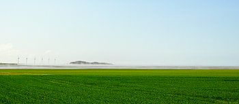 Windmolens op het platteland