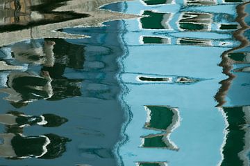 Murano - reflet abstrait sur Ilya Korzelius