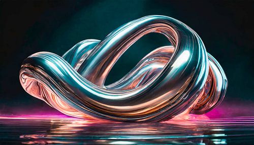 Vloeistof met verschillende kleuren