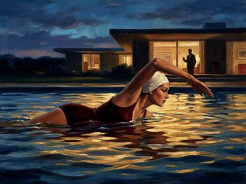 Nighttime Swimmer by Modern House