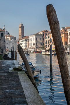 Venise - Vue sur le Grand Canal vers la Chiesa dei Santi Geremia e Lucia sur t.ART