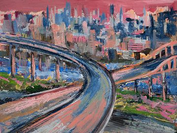 Route de la ville sur ART Eva Maria