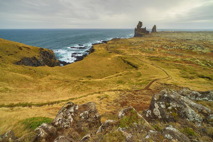 Lóndrangar (Iceland) by Marcel Kerdijk