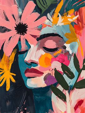 Floral Me I van Gypsy Galleria