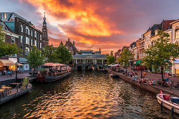 A summer evening on Leiden's canals (0160) by Reezyard