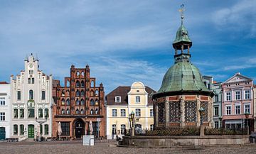 Old Town of Wismar on the Baltic Sea by Animaflora PicsStock