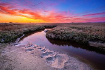 De Slufter op Texel.