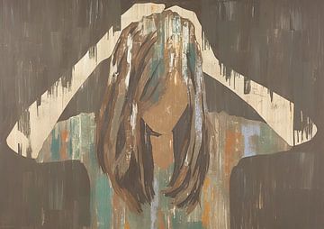 Vrouw | Hide in Plain Sight van De Mooiste Kunst
