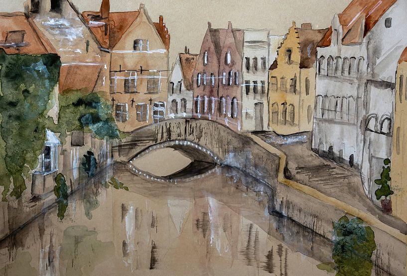 Aquarelle partie 60 par Tania Perneel