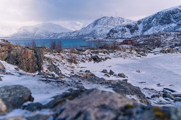 Prachtig landschap in het Noorden van Noorwegen