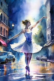 Dancer in the city - Dance by Jörg B. Schubert