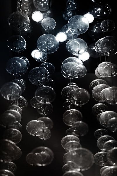 Abstrakt von runden Kreisen mit Licht von LHJB Photography