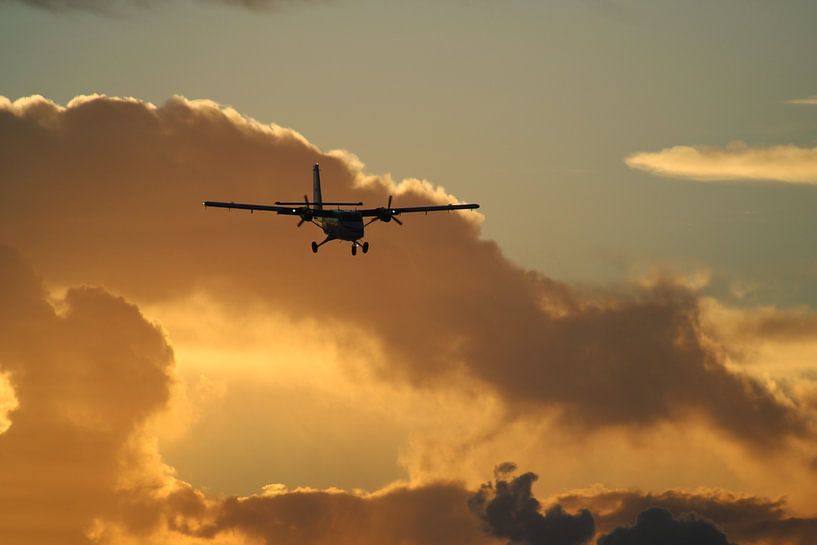 Landing during sunset by Kristel Sturrus
