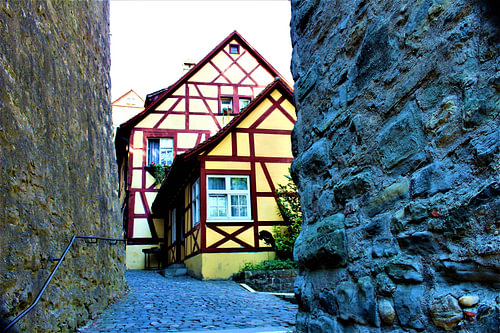 Ein altes Fachwerkhaus