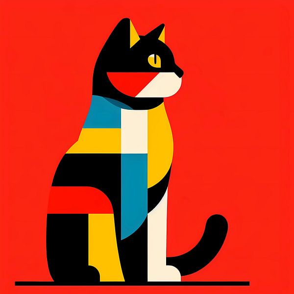 Katzen-Grafik von Tatjana Korneeva