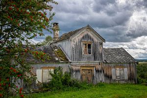 Verlassenes Haus in Norwegen