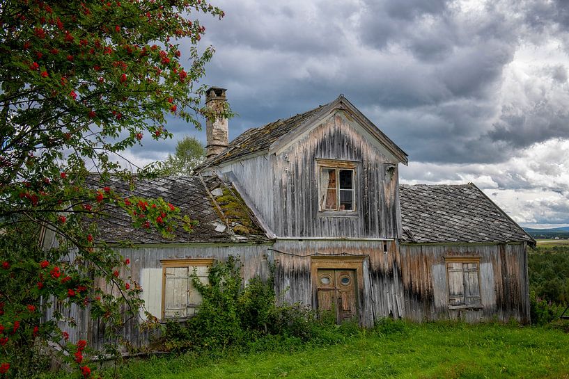 Verlassenes Haus in Norwegen von Hanneke Luit
