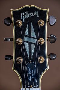 Gibson Les Paul Custom Black Beauty iconische elektrische gitaarkop van Thijs van Laarhoven