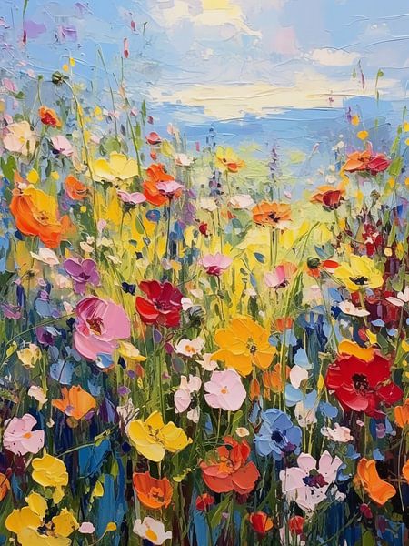 A Floral Delight by Color Square