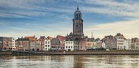 Stadsgezicht Deventer - IJsselkade (2018) -2b (16:9 -  panorama) van Rob van der Pijll thumbnail