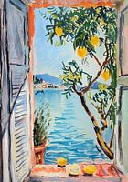 Matisse Style Open Window