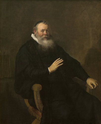 Le prédicateur Eleazar Swalmius, Rembrandt van Rijn