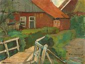 Boerderij met brug, Piet Mondriaan van Meesterlijcke Meesters thumbnail