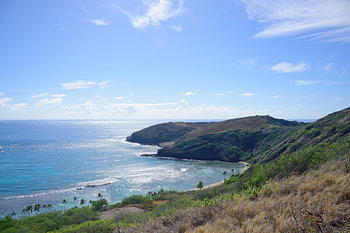 Herrliche Aussicht auf die Hanauma Bay