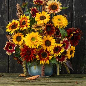 Zonnebloemenpluk van Ingrid De Laat- de Bont