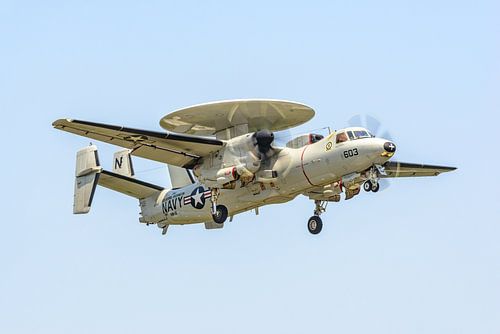U.S. Navy Grumman E-2C Hawkeye.