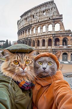 Cattus Maximus: Katen vrienden veroveren het Colosseum van Felix Brönnimann