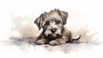 Baby dog van CanvasbyCaro
