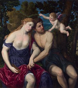 Paris Bordone, ein Liebespaar - 1500er Jahre
