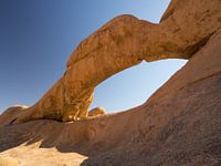 Natural rock arch at the Spitzkoppe mountain in Namibia