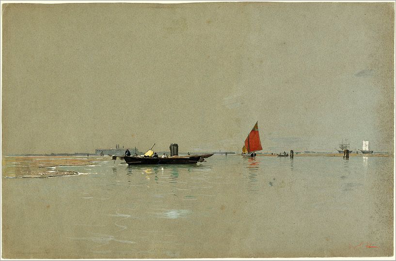 venezianischen Lagune, William Stanley Haseltine von Liszt Collection