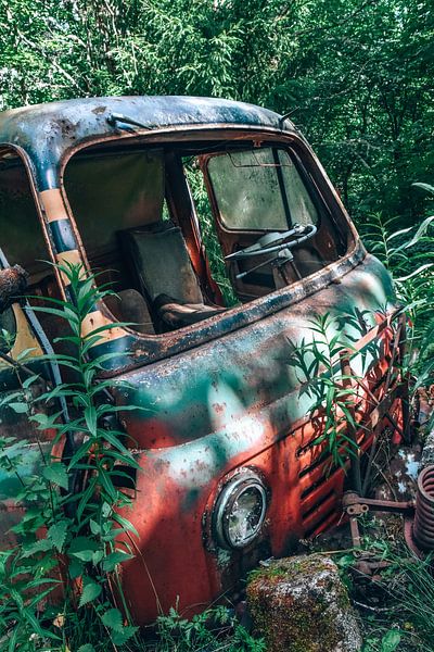 Auto cemetery Sweden Bastnas by Karin Verweij