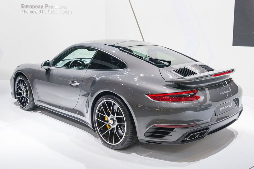 Porsche 911 Turbo S sports car by Sjoerd van der Wal Photography