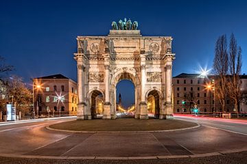 Winnend doelpunt München van Achim Thomae