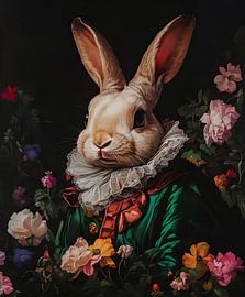 Chique Konijn Portret