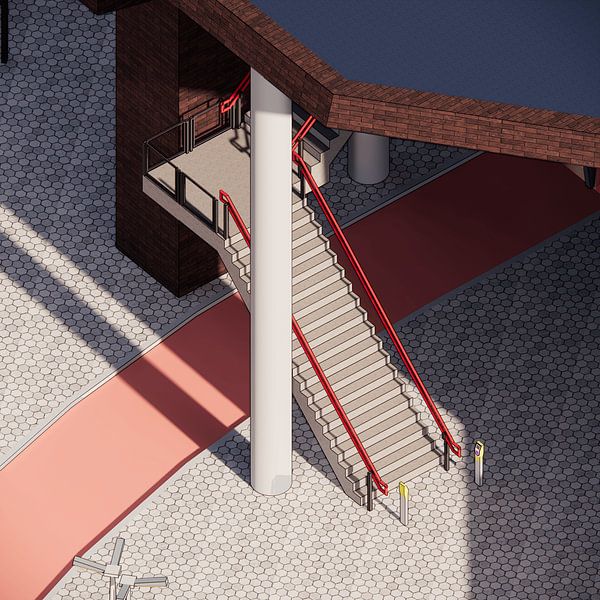 Bahnhof Emmeloord von Pat Carbin