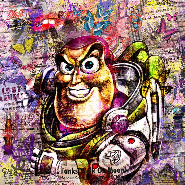 Buzz Lightyear von Rene Ladenius Digital Art